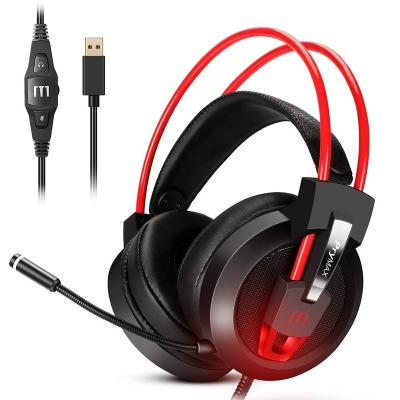 China Wholesale 7.1 High Fidelity Vibration Headband SUTAI Gaming Headphones 7.1 Headset Virtual USB 7.1 PS4 Headset Game Control Cable 7.1 for sale