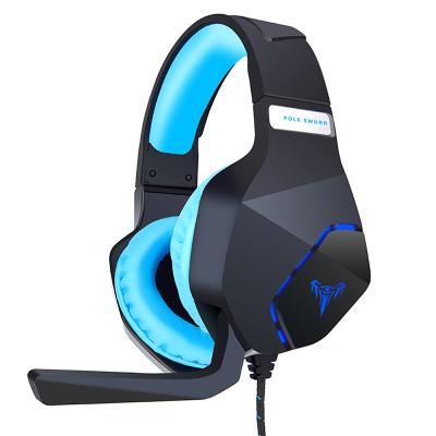 China Headband 3.5 ps4 ps3 Earphone Gaming Cable Headset With MIC Bass Earbuds LED Light Headset Headphones For ps5 in stock for sale