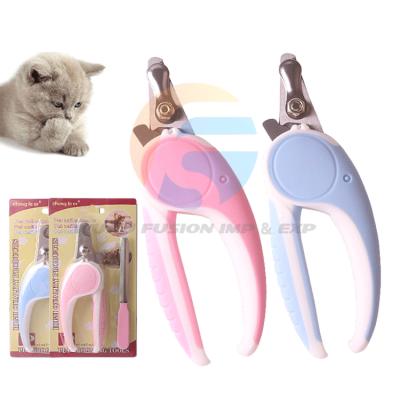 China New Viable Stainless Steel With Folder Nail Clipper Dog Pet Nail Cutter Grooming Nail Care Cleaning Clipper for sale