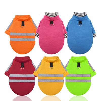 China New Autumn Winter Pet Dog Cloth Pet Clothes Custom Viable Designers Night Reflective Luxury Dog Clothes for sale