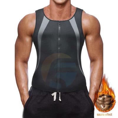 China Breathable High Compression Mens Corset Shapewear Custom Private Label Slimming Body Shapewear Top for sale