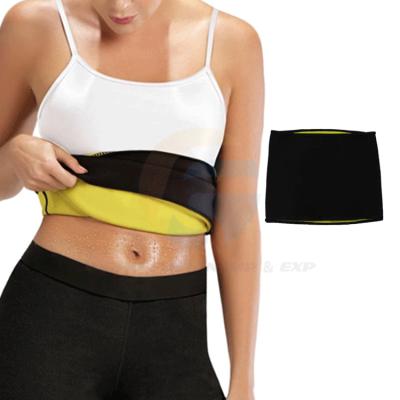 China Breathable Gym Slimming Body Shaper Exercise Stomach Sweat Belt Waist Trimmer for sale