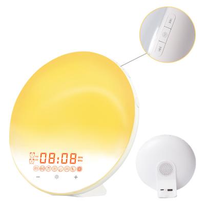 China Smart Radio Digital Wake Up Light Lamp for sale