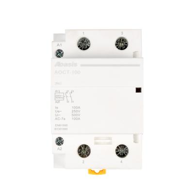 China CZOAO AOCT-100 2NO Porcelain Contactor 250v Magnetic Electric Oasis Modular Contactor AOCT-100 2NO for sale