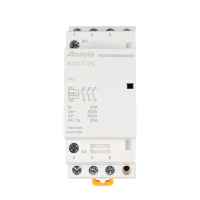 China CZOAO AOCT-25 3NO 3P Porcelain Contactor Magnetic Electric 250v Contactor Modular Oasis for Building AOCT-25 3NO for sale