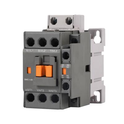 China Silver electric contactor SMC1-9/12/18/22 telemecanique 220V AC electric magnetic contactor magnetic contactors for sale