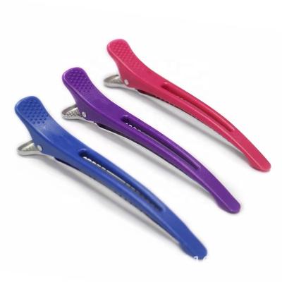 China Factory Supply Fashionable Professional Plastic Hair Styling Duck - Displayed Bobby Pin Hair Clip Hairdressing Tool Magic Clip For Salon for sale