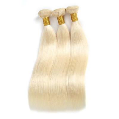 China Brazilian Deep Wave Hair Bundles 613 Bundles With 13x4 Lace Frontal Blonde Headband With Straight Hair Extensions for sale