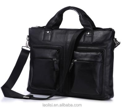 China Hot Selling GENUINE LEATHER For Customized Design Genuine Leather Laptop Bag for sale