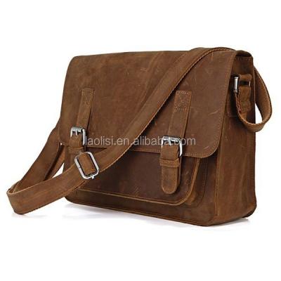 China Custom Genuine Thailand Style Shoulder Bag China Factory Manufacturer Blood Men Handcrafted Bags for sale