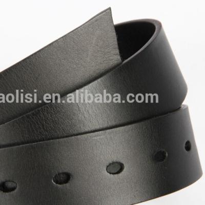 China Cowhide Leather Belt Without Buckle 100% Italian Leather Belt Men Accessories for sale