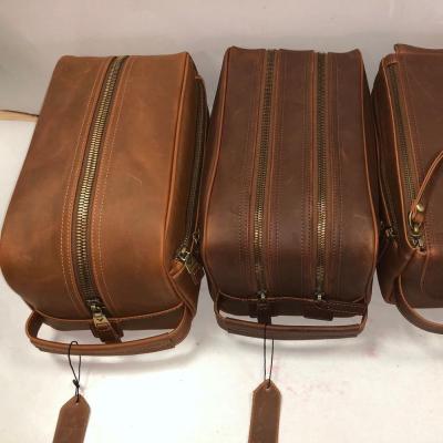 China Durable Toiletry Bag Leather for sale