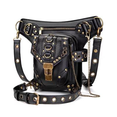 China Newest PU Leather Waist Bags For Motorcycle for sale