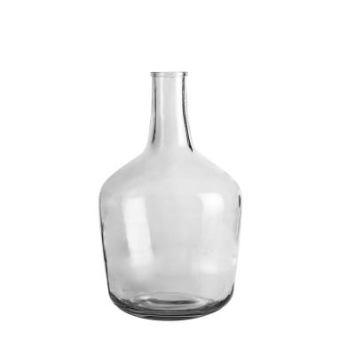 China 2021 New Product Modern Floor To Ceiling Flush Decorative Glass Vase for sale