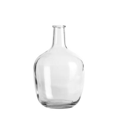 China 2021 CLASSIC Large Luxury Clear Floor-to-Ceiling Clear Glass Vase Small for sale