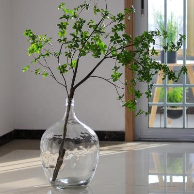 China New Art Contemporary Design Customized Size Glass Vase For Wedding Party Home Decoration for sale