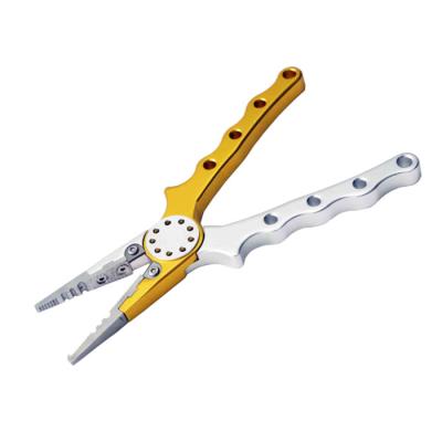 China 6.5INCH Tungsten Cutter Fishing Aluminum Aluminum Fishing Pliers With Tungsten Cutter for sale