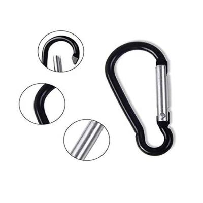 China All CNC Made Aluminum Carabiner, Caribeener Clips, Snap Spring Hook For Key Chain Clip for sale