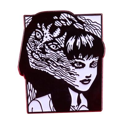 China ALLIAGE's Junji Ito Illustrations Pin Horror Art Collection for sale