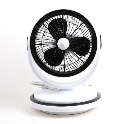 China Fan factory direct home Auto-rotating 8 inch desktop electric fan plastic table fan for sale