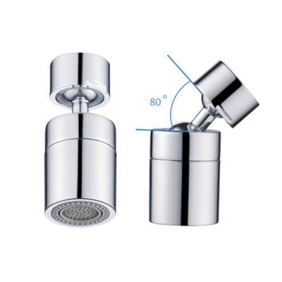 China Practical Dual Mode Water Outlet Brass Foaming Faucet Kitchen Shower Universal Extension for sale