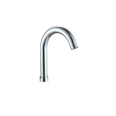 China Modern 28mm Diameter Thickness No Broken Kitchen Faucet Chrome Spout Pipe for sale