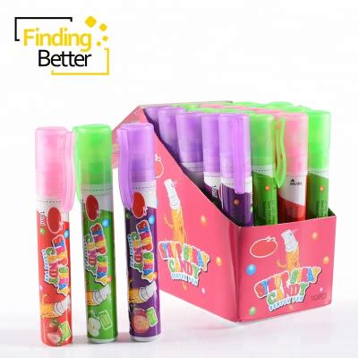 China Pen Shaped Liquid Candy Small Pen Toy Candy Spray Sweet Sour Mix Fruit Jam Syrup Spray Candy SL006 for sale