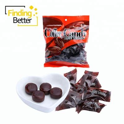 China Natural Halal Sweets Wholesale Hard Round Ball Coffee Candy Kopiko Coffee Candy for sale