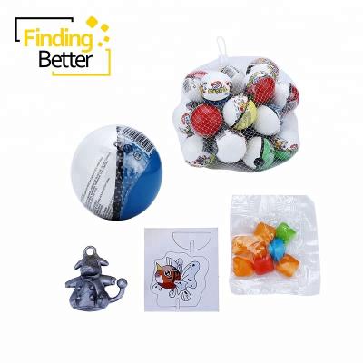 China Cartoon Toys Candy Ball Filling Tablet Pokemon Surprise Eggs China Factory Pokemon Toy Candy With Stickers And Toys for sale