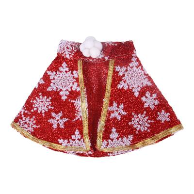 China Christmas Pet Casual Shawl Set Pet Hooded Party Cat Holiday Costume Accessories Dog Velvet Cape Costume Role Playing Clothes for sale