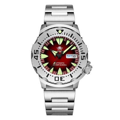 China Custom Automatic Dive Luminous Watches skx007 Auto Date Logo NH36 Movement Dive Luminous Watches skx007 Captain Willard Monster Men Mechanical Watches for sale