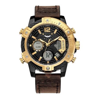 China Day/date imported original creative sports wristwatch fashion multi-function waterproof men's quartz watch for sale