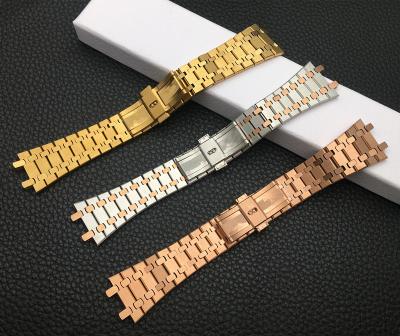 China Hot Selling Luxury Replaceable Watch Band 26mm Stainless Steel Watch Band Strap For Apple Watch Apple Watch 456 Series Strap for sale