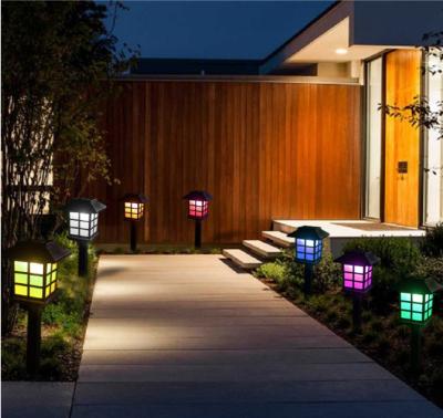 China Colorful ROAD All In One Mini Garden Solar Led Waterproof Lawn Light for sale