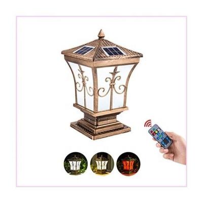 China Outdoor Die Casting Aluminum Garden Solar Power LED Garden Yard Lamp All In One for sale