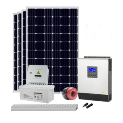 China House use off grid solar system hot sale off-grid solar photovoltaic systems for home use poly mono solar panel for sale