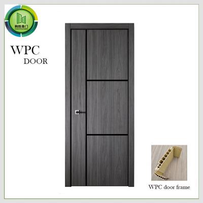 China Wood Plastic Composite WPC Hollow Door for sale