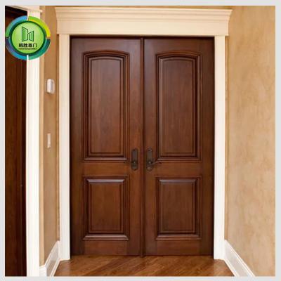 China Fire Resistant WPC Exterior Door , Bedroom Double Door 45mm Thickness for sale