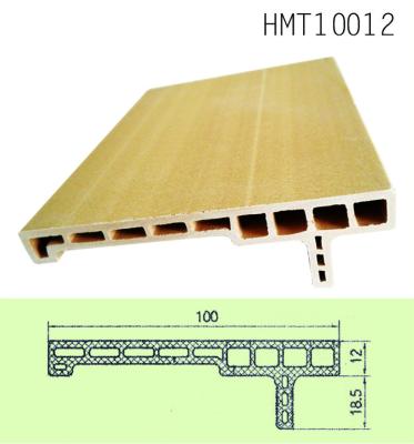 Chine Utilisation étanche à l'humidité ignifuge de cadre d'architrave moderne intérieure de cadre de porte de WPC à vendre