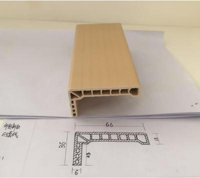 Chine Utilisation résidentielle de cadre d'isolation phonique d'architrave de cadre de porte de l'Israël WPC à vendre