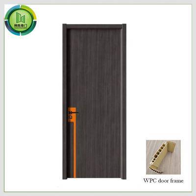 China WPC UPVC Samengesteld Front Doors, Waterdichte Interne Badkamersdeuren Te koop