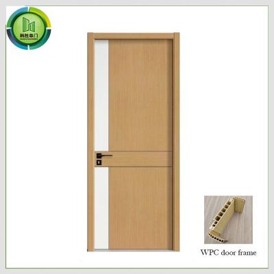 China Water Resistant UPVC Internal Doors Fire Retardant Bathroom Use for sale