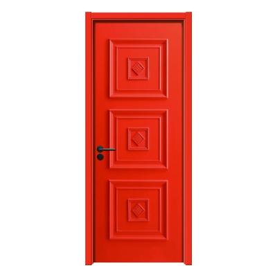 China Juye WPC Door Fire-Resistant Painting WPC Door For Commercial Interiors for sale