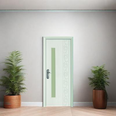 China Stylish And Waterproof WPC Glass Doors For Modern And Durable Interiors Juye Door for sale