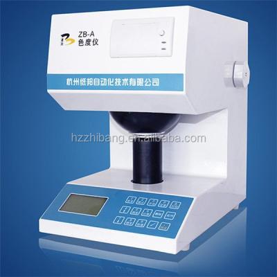 China China Manufacturer Whiteness Tester ZB-A for sale