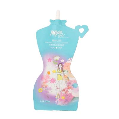 China Recyclable Plastic Pouch Packaging Pouch Special Shaped Bag For Detergent Lotion Pouch Manufacturer From China for sale