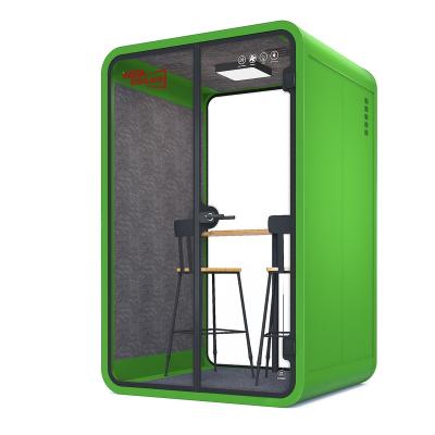 China Framery Expandable Booth Two People Privacy Pod Soundproof Office for sale