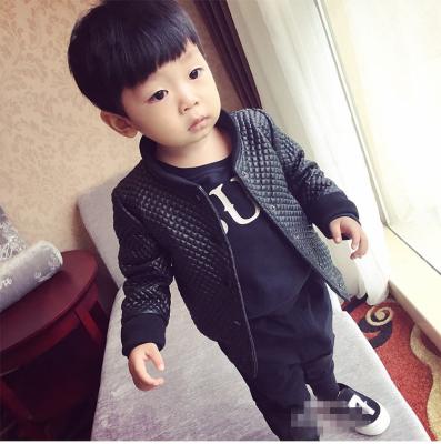 China Viable Hot Selling Kids Boutique Clothing Jacket Baby Jackets Leather Jackets for sale