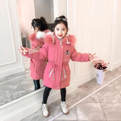 China Colorful Viable Kids Girl Faux Fur Coat Hussar Jacket Sweaters Big For Kids for sale