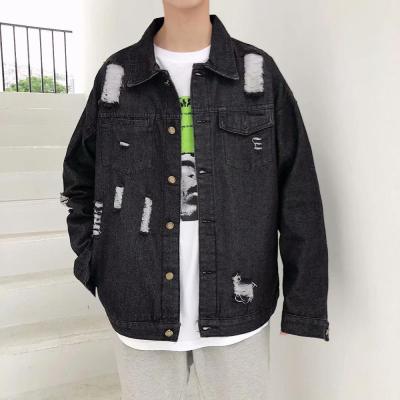 China Factory Price Custom Made Viable Mens Denim Jacket Denim Jacket Jeans Jacket For Man for sale